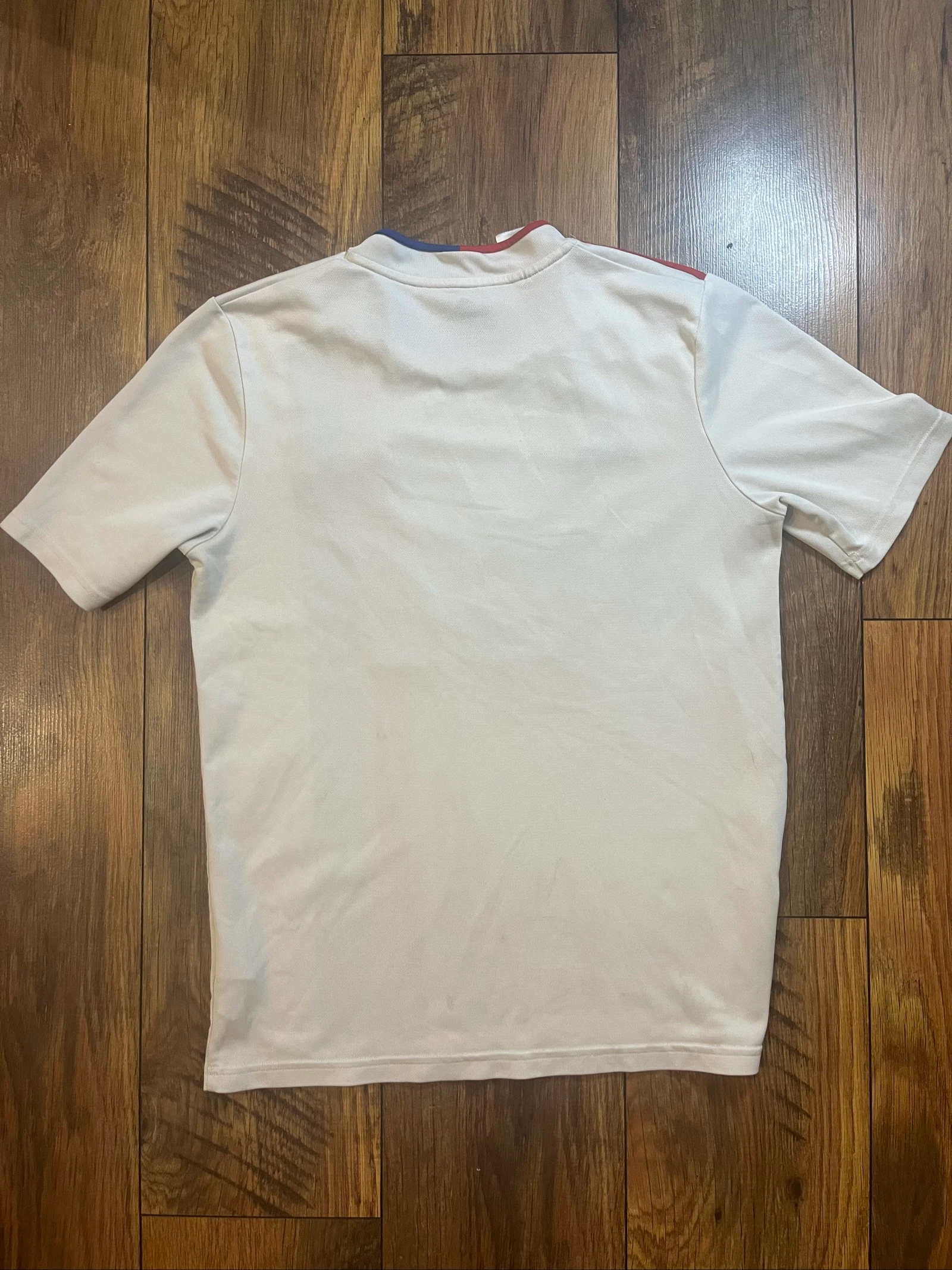 Maiô OL Olympique Lyonnais exterior Emirates 2020-21 - Adidas - tamanho 16anos/XS - satisfatório – photo 13